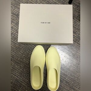 Fear of God California 1.0 Slip-On; Canary; FG80-100 74 US Men’s 11; UK 43